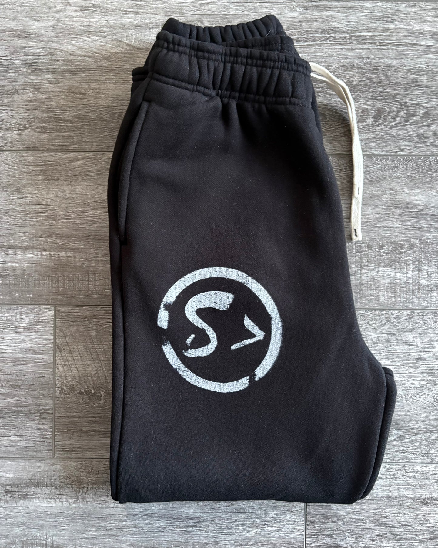 SNECERTIFIED Black GraffitiSweats